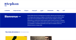 Desktop Screenshot of librairiestephan.com